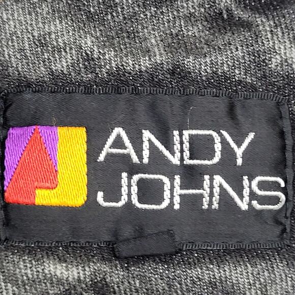 Vintage 80s Biker Denim Jacket Womens M/L 23x25 Sherpa-Lined - Picture 8 of 16